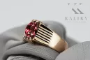 Ruby Original Vintage 14K Rose Gold Ring Vintage craft vrc007r